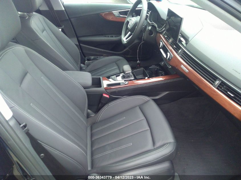 2022 AUDI A4 SEDAN PREMIUM PLUS - WAUBBAF48NN010544