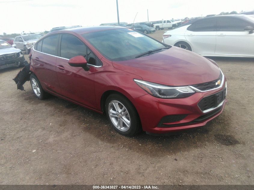 2018 CHEVROLET CRUZE LT - 1G1BE5SM3J7147244