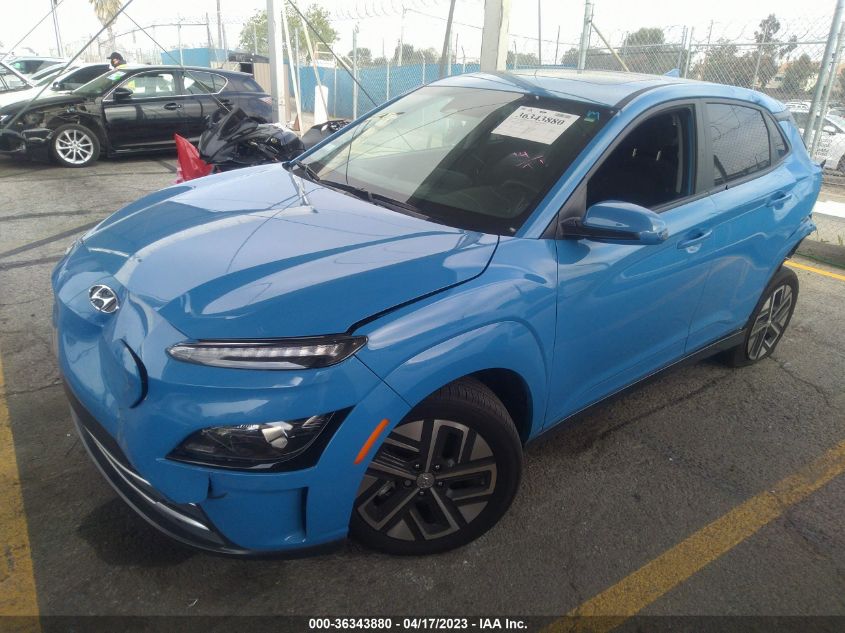 2023 HYUNDAI KONA ELECTRIC SEL - KM8K33AG9PU161152