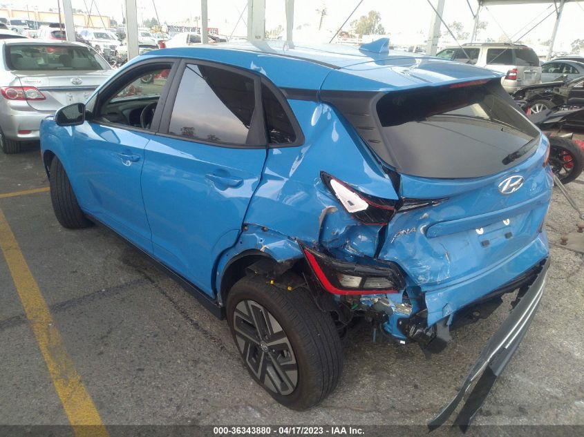2023 HYUNDAI KONA ELECTRIC SEL - KM8K33AG9PU161152