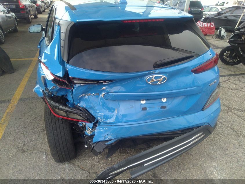 2023 HYUNDAI KONA ELECTRIC SEL - KM8K33AG9PU161152