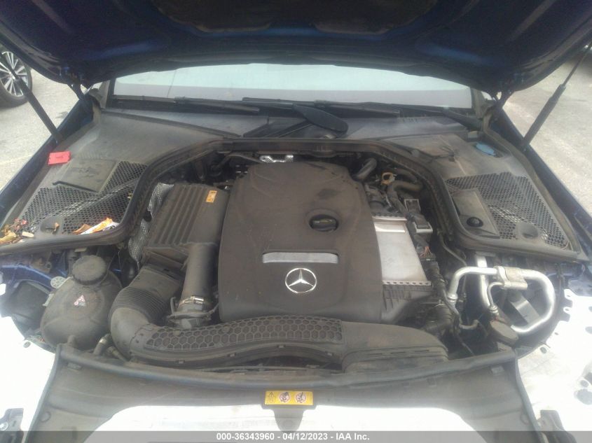 55SWF4JB9JU238737 2018 MERCEDES-BENZ C-CLASS, photo no. 10