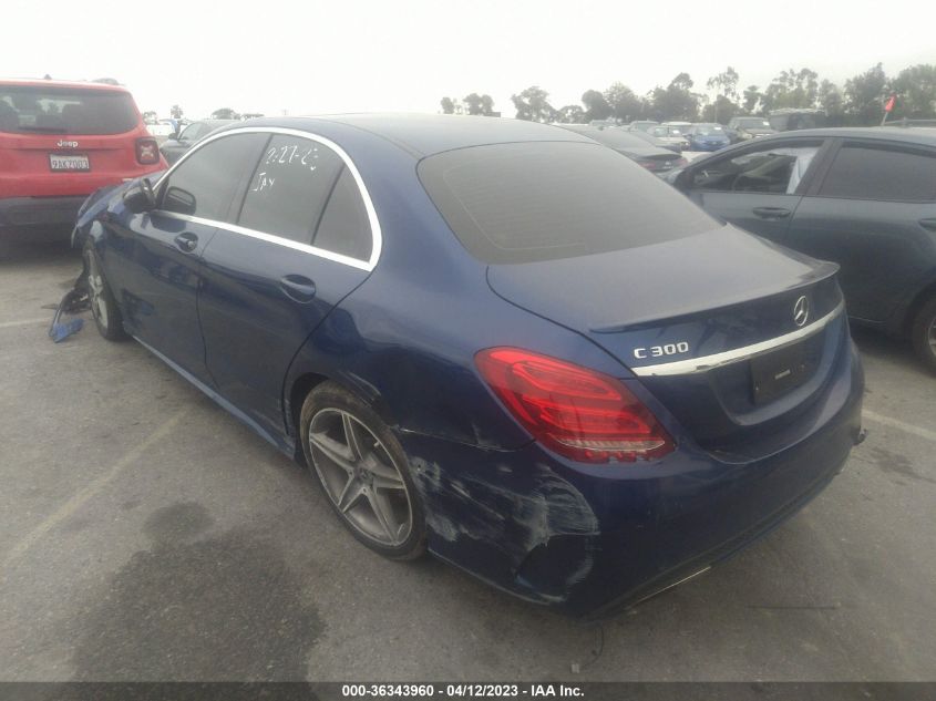 55SWF4JB9JU238737 2018 MERCEDES-BENZ C-CLASS, photo no. 3