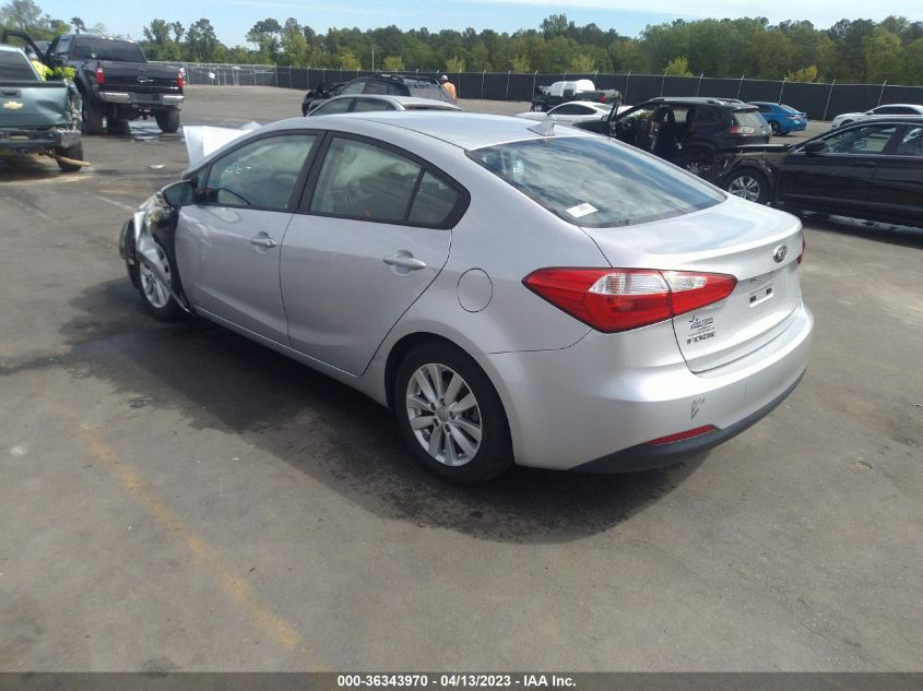 2015 KIA FORTE LX - KNAFX4A68F5399278
