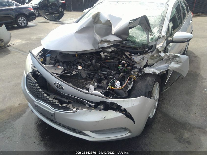 2015 KIA FORTE LX - KNAFX4A68F5399278