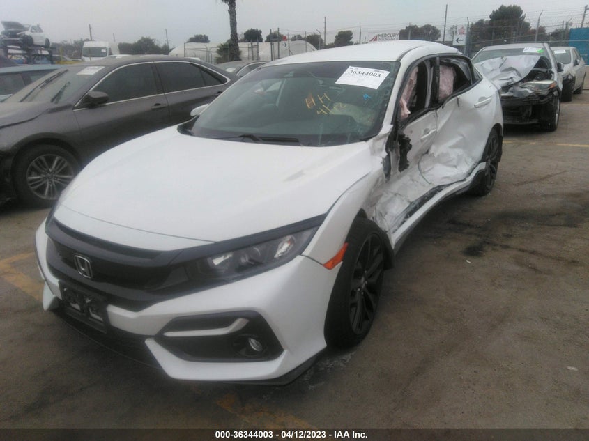 VIN SHHFK7H44LU415198 2020 HONDA CIVIC HATCHBACK SPORT
