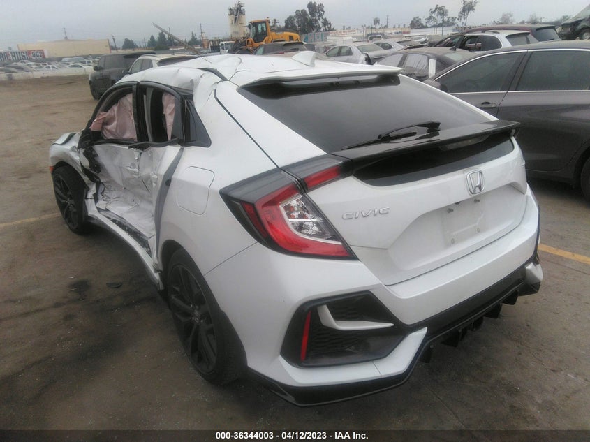 VIN SHHFK7H44LU415198 2020 HONDA CIVIC HATCHBACK SPORT