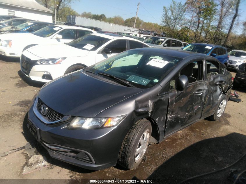 2013 HONDA CIVIC SDN LX - 19XFB2F5XDE260079
