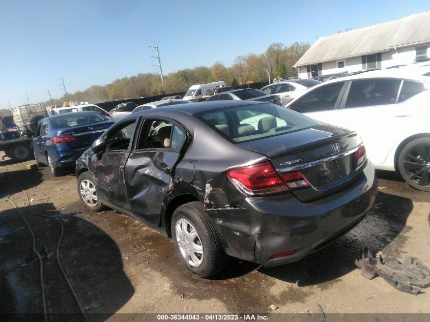 2013 HONDA CIVIC SDN LX - 19XFB2F5XDE260079