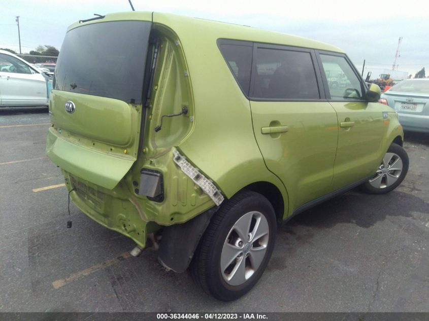 2016 KIA SOUL BASE - KNDJN2A26G7854476