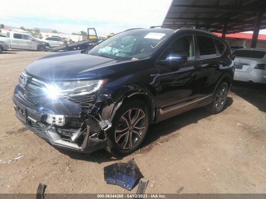 2022 HONDA CR-V HYBRID TOURING 5J6RT6H96NL000993