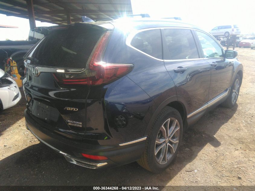 2022 HONDA CR-V HYBRID TOURING 5J6RT6H96NL000993