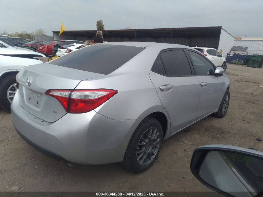 2014 TOYOTA COROLLA LE - 5YFBURHE5EP106264