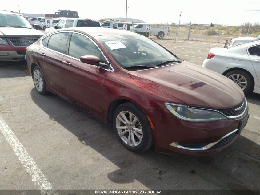 2015 CHRYSLER 200 LIMITED - 1C3CCCAB6FN742179