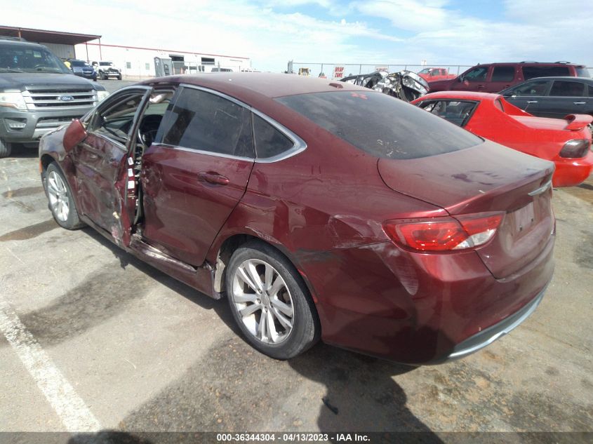 2015 CHRYSLER 200 LIMITED - 1C3CCCAB6FN742179