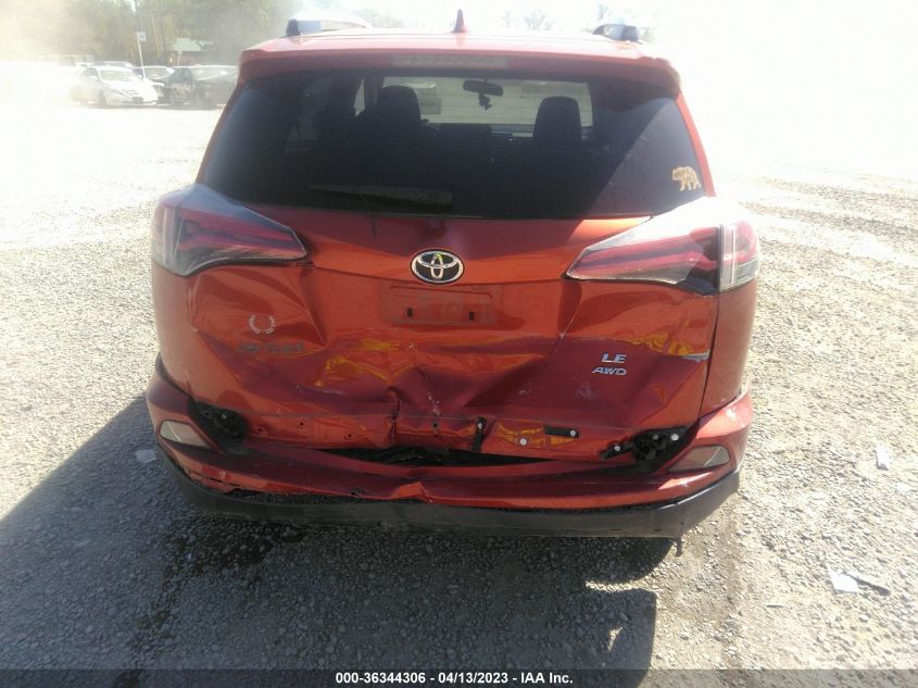 2016 TOYOTA RAV4 LE - JTMBFREV4GJ090984