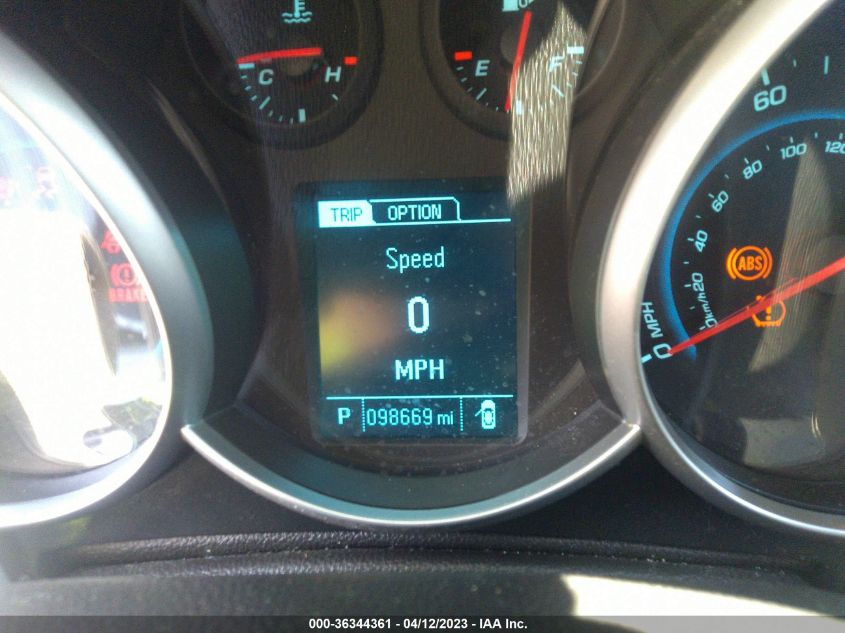 2014 CHEVROLET CRUZE 1LT - 1G1PC5SB4E7349560