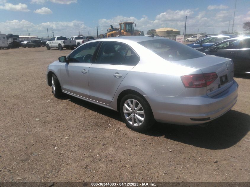 2015 VOLKSWAGEN JETTA SEDAN 1.8T SE - 3VWD17AJ3FM326070