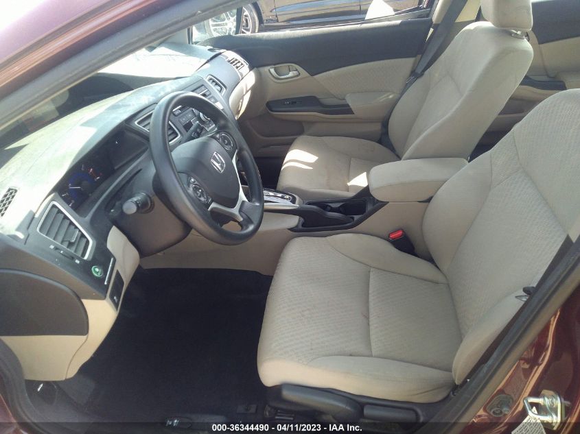 2014 HONDA CIVIC SEDAN LX - 19XFB2F58EE255710