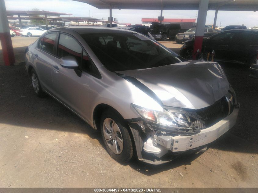 2013 HONDA CIVIC SDN LX - 19XFB2F54DE280943