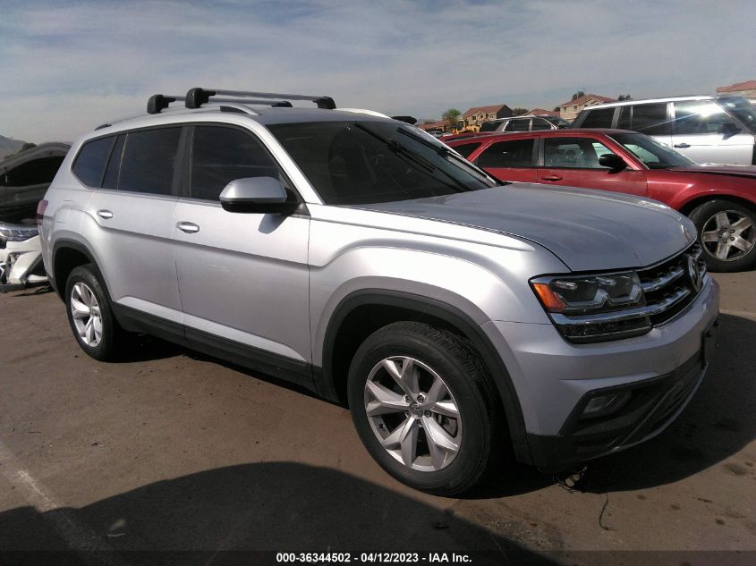 2019 VOLKSWAGEN ATLAS 3.6L V6 SE W/TECHNOLOGY - 1V2UR2CA6KC531565