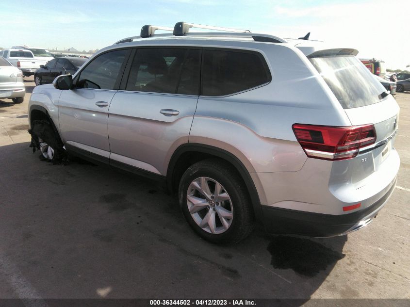 2019 VOLKSWAGEN ATLAS 3.6L V6 SE W/TECHNOLOGY - 1V2UR2CA6KC531565