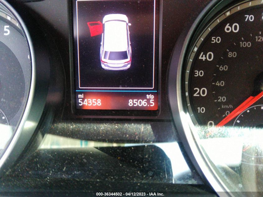 2019 VOLKSWAGEN ATLAS 3.6L V6 SE W/TECHNOLOGY - 1V2UR2CA6KC531565