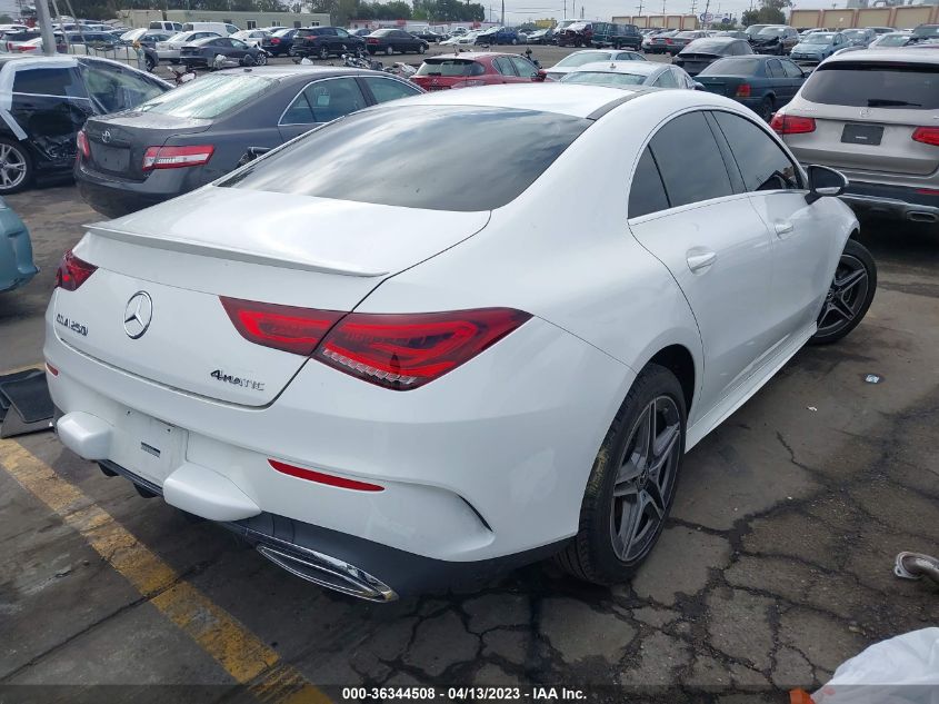2020 MERCEDES-BENZ CLA CLA 250 - W1K5J4HB6LN084788