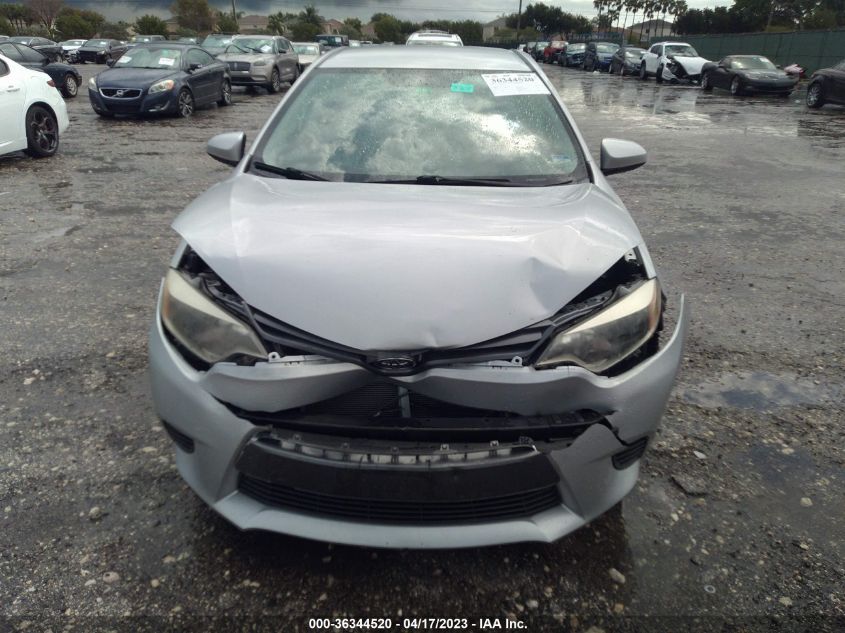 2015 TOYOTA COROLLA L/LE/S/S PLUS/LE PLUS - 2T1BURHE6FC392224