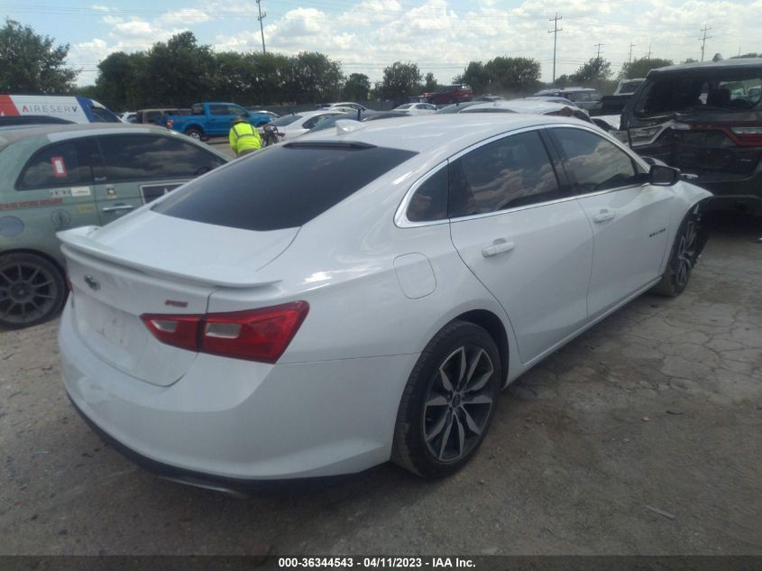 2021 CHEVROLET MALIBU RS - 1G1ZG5ST0MF052635