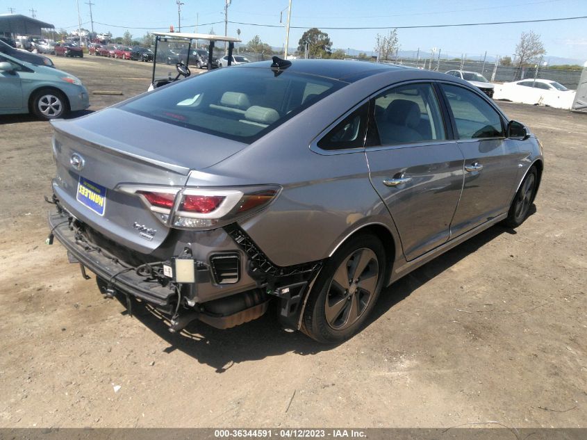 2016 HYUNDAI SONATA HYBRID LIMITED - KMHE34L13GA034913