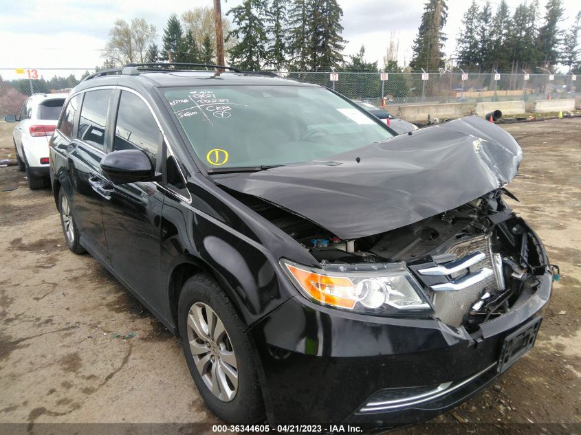 2016 HONDA ODYSSEY EX-L - 5FNRL5H65GB130033