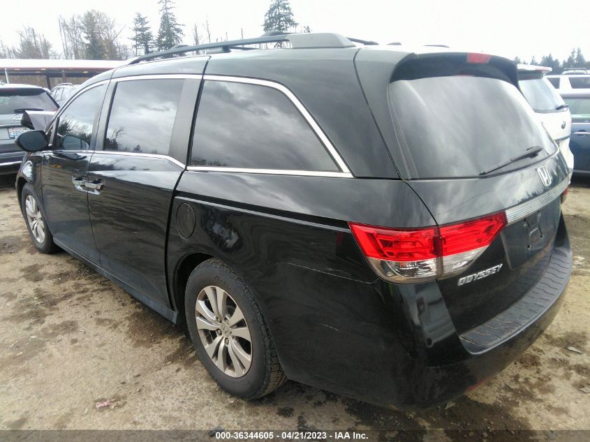 2016 HONDA ODYSSEY EX-L - 5FNRL5H65GB130033