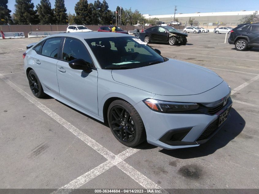 2023 HONDA CIVIC SEDAN SPORT - 2HGFE2F58PH515197