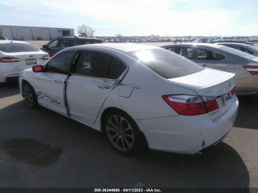 2014 HONDA ACCORD SEDAN SPORT - 1HGCR2F5XEA252181