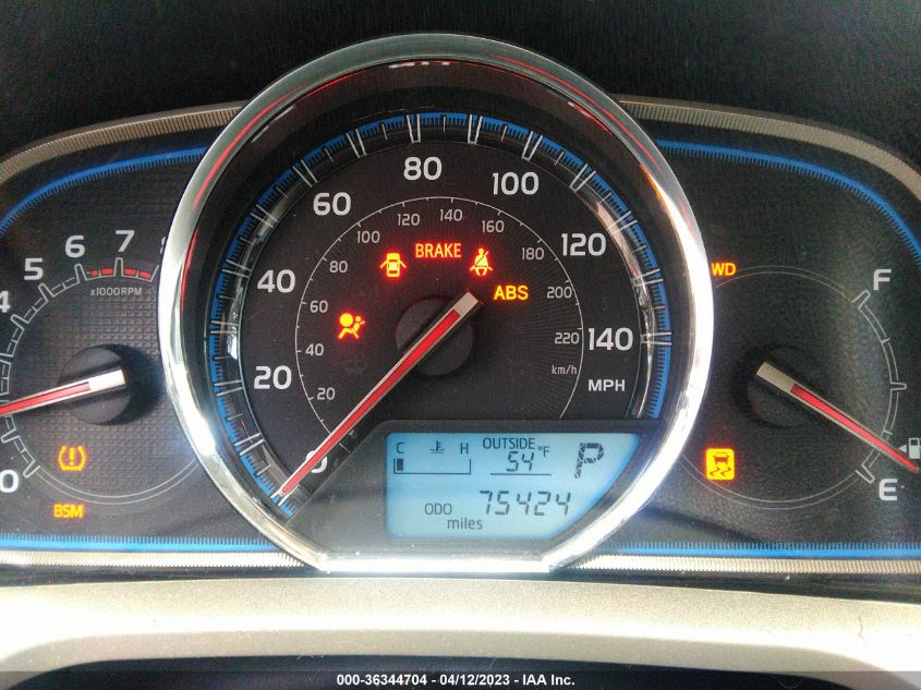 2013 TOYOTA RAV4 LIMITED - 2T3DFREV7DW092282
