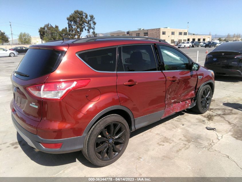 2016 FORD ESCAPE SE - 1FMCU0G95GUB38976