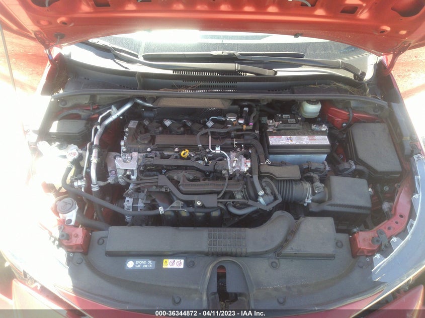 VIN JTND4MBE9M3117162 2021 TOYOTA COROLLA HATCHBACK SE