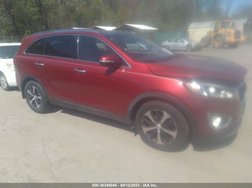 2017 KIA SORENTO EX V6 - 5XYPH4A5XHG273445