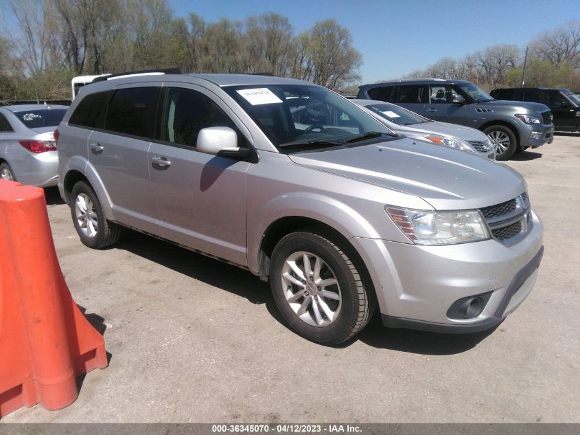 2013 DODGE JOURNEY SXT - 3C4PDCBG7DT506593