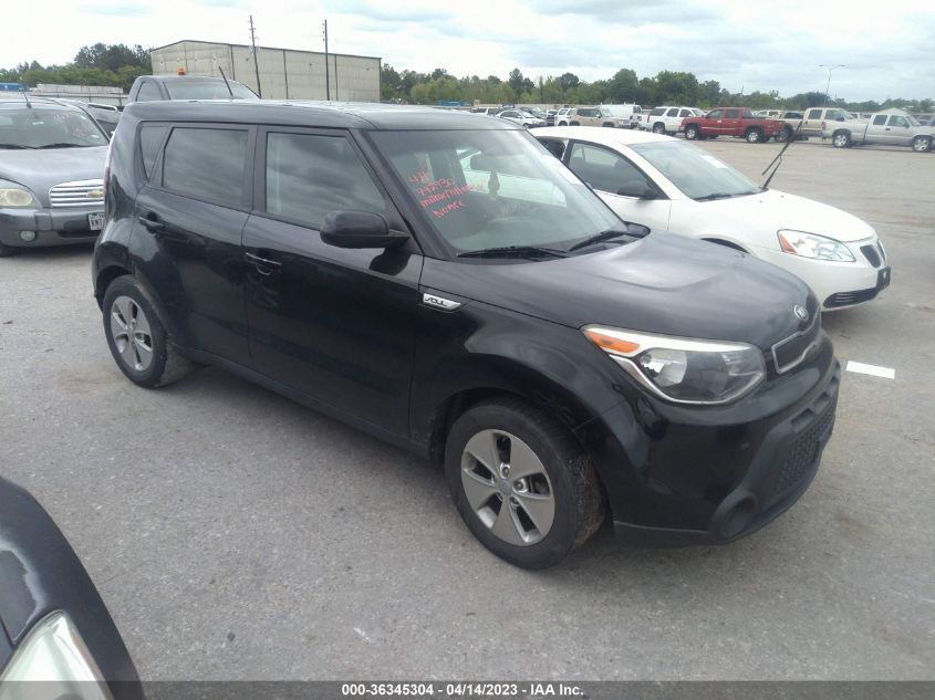 2015 KIA SOUL BASE - KNDJN2A23F7792730
