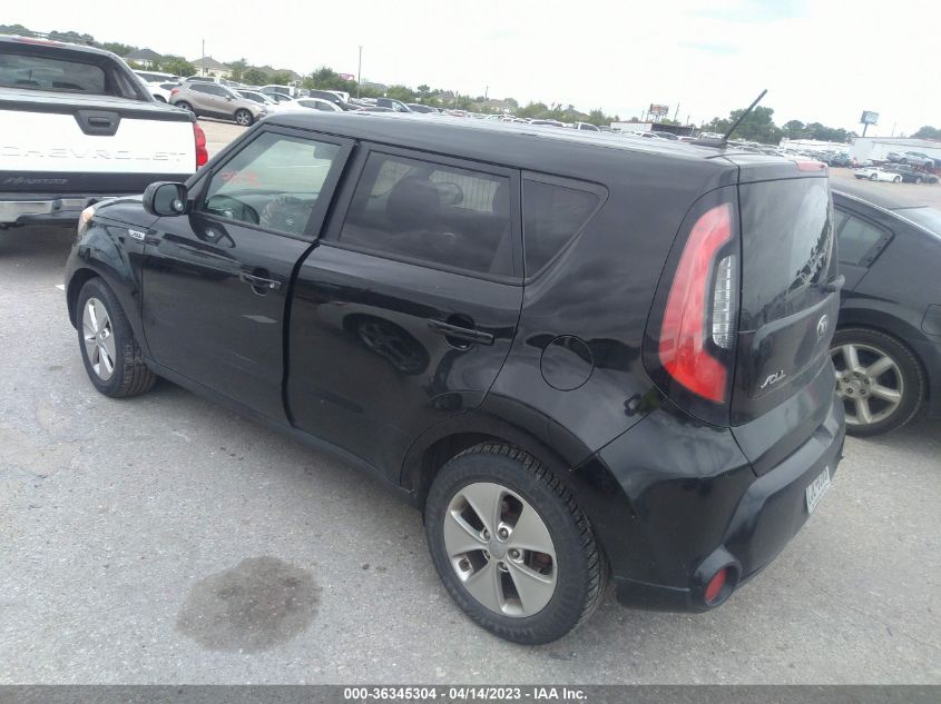 2015 KIA SOUL BASE - KNDJN2A23F7792730