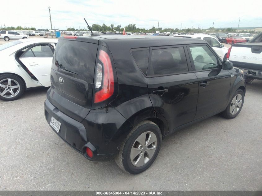 2015 KIA SOUL BASE - KNDJN2A23F7792730
