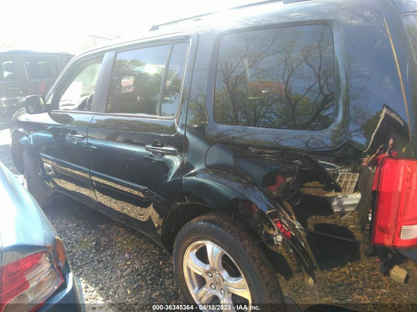 2013 HONDA PILOT EX - 5FNYF4H46DB031986