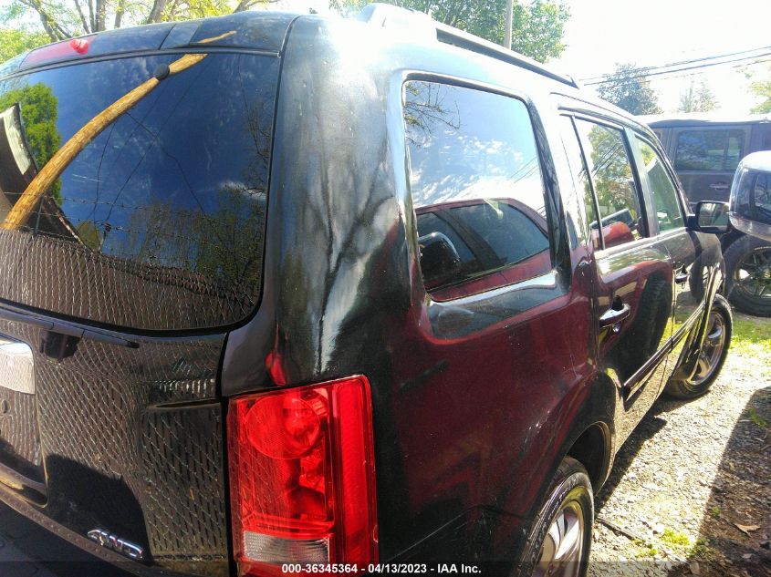 2013 HONDA PILOT EX - 5FNYF4H46DB031986