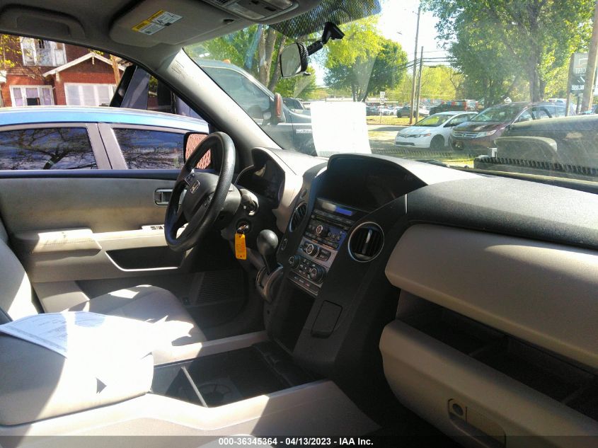 2013 HONDA PILOT EX - 5FNYF4H46DB031986