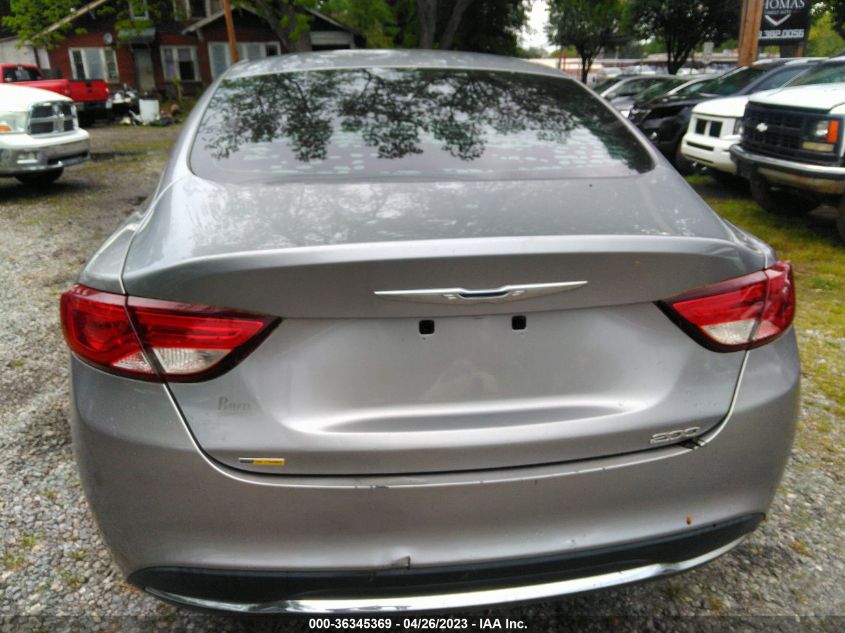 2015 CHRYSLER 200 LIMITED - 1C3CCCAB1FN701247
