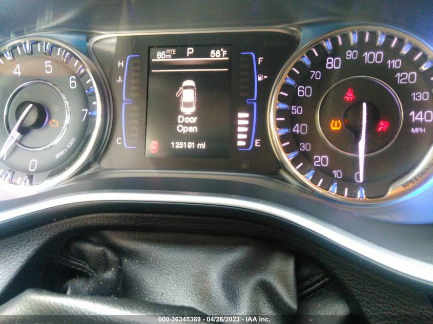 2015 CHRYSLER 200 LIMITED - 1C3CCCAB1FN701247
