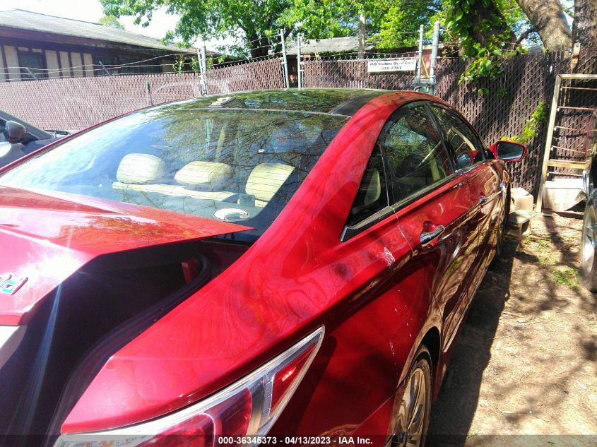 2015 HYUNDAI SONATA HYBRID LIMITED - KMHEC4A49FA132680