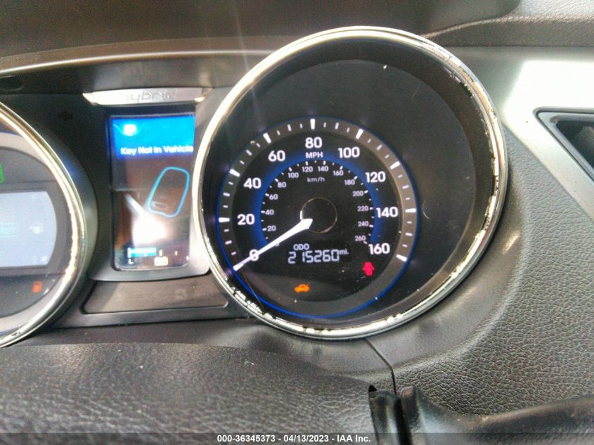 2015 HYUNDAI SONATA HYBRID LIMITED - KMHEC4A49FA132680